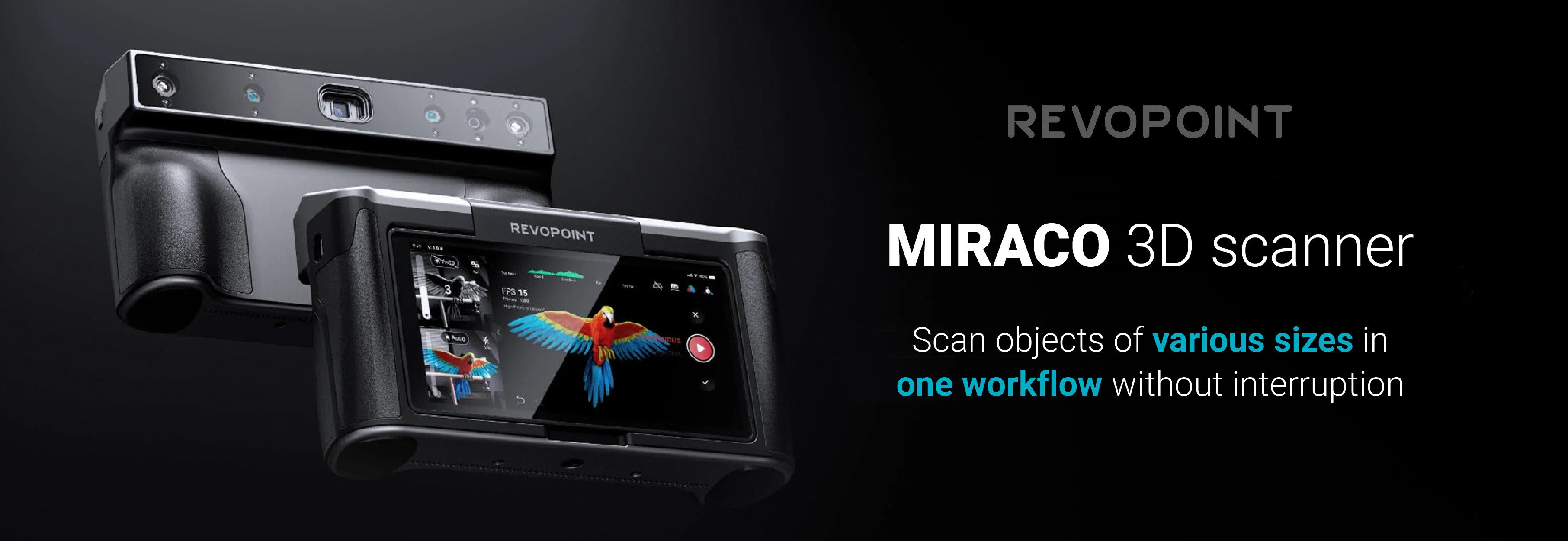 Revopoint Miraco 3D scanner